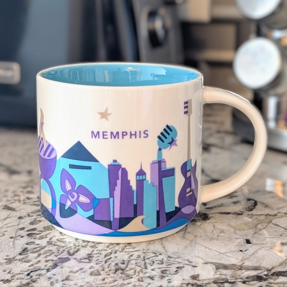 Starbucks Memphis You Are Here Mug 14oz Collector Series